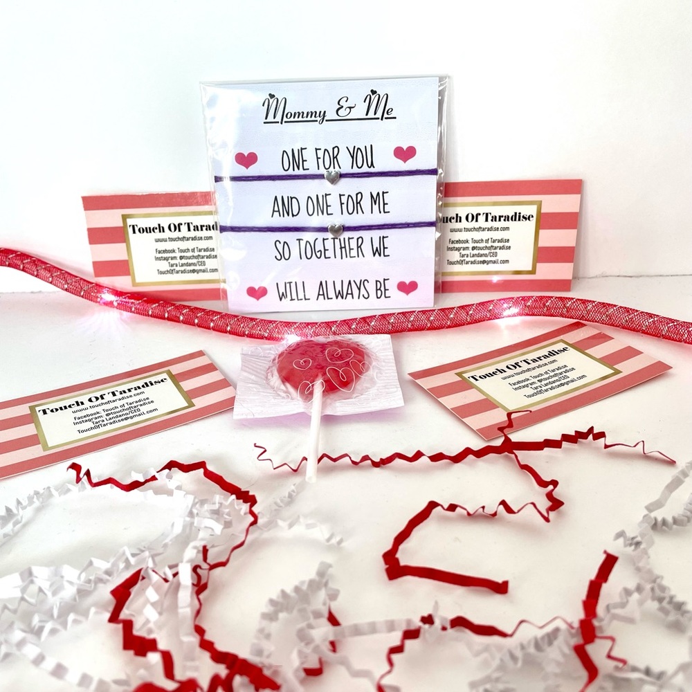 Mommy & Me Back To School Bracelets With Poem